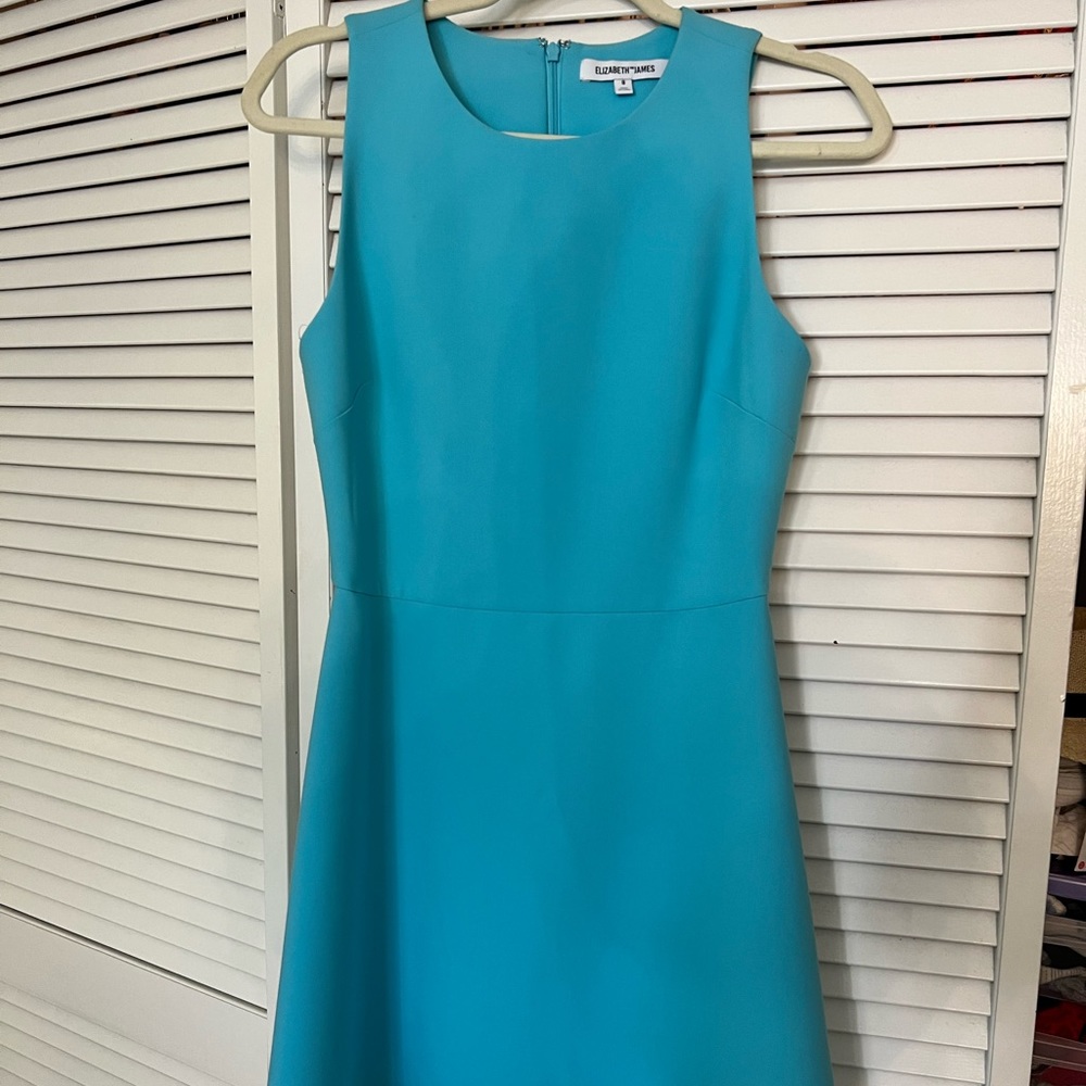 Elizabeth and James powder blue dress